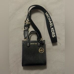 MICHAEL KORS Mercer Extra Small CrossBody with MK Strap